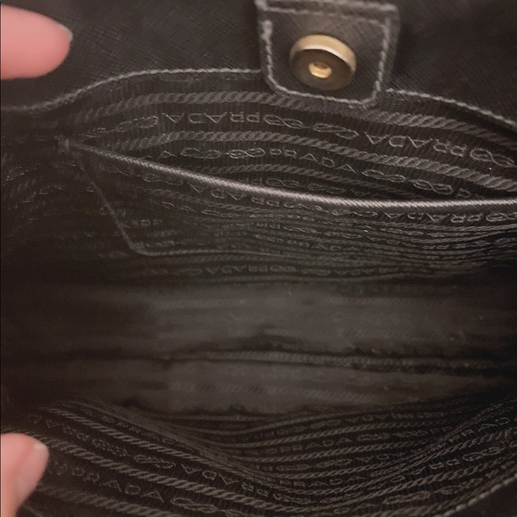 Prada Saffiano Purse in Black - Picture 5 of 6